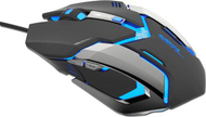 Maus E-Blue Auroza Gaming, i hirtë