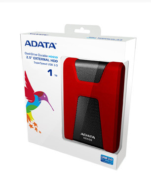 Hard disk A-Data HD650, i kuq