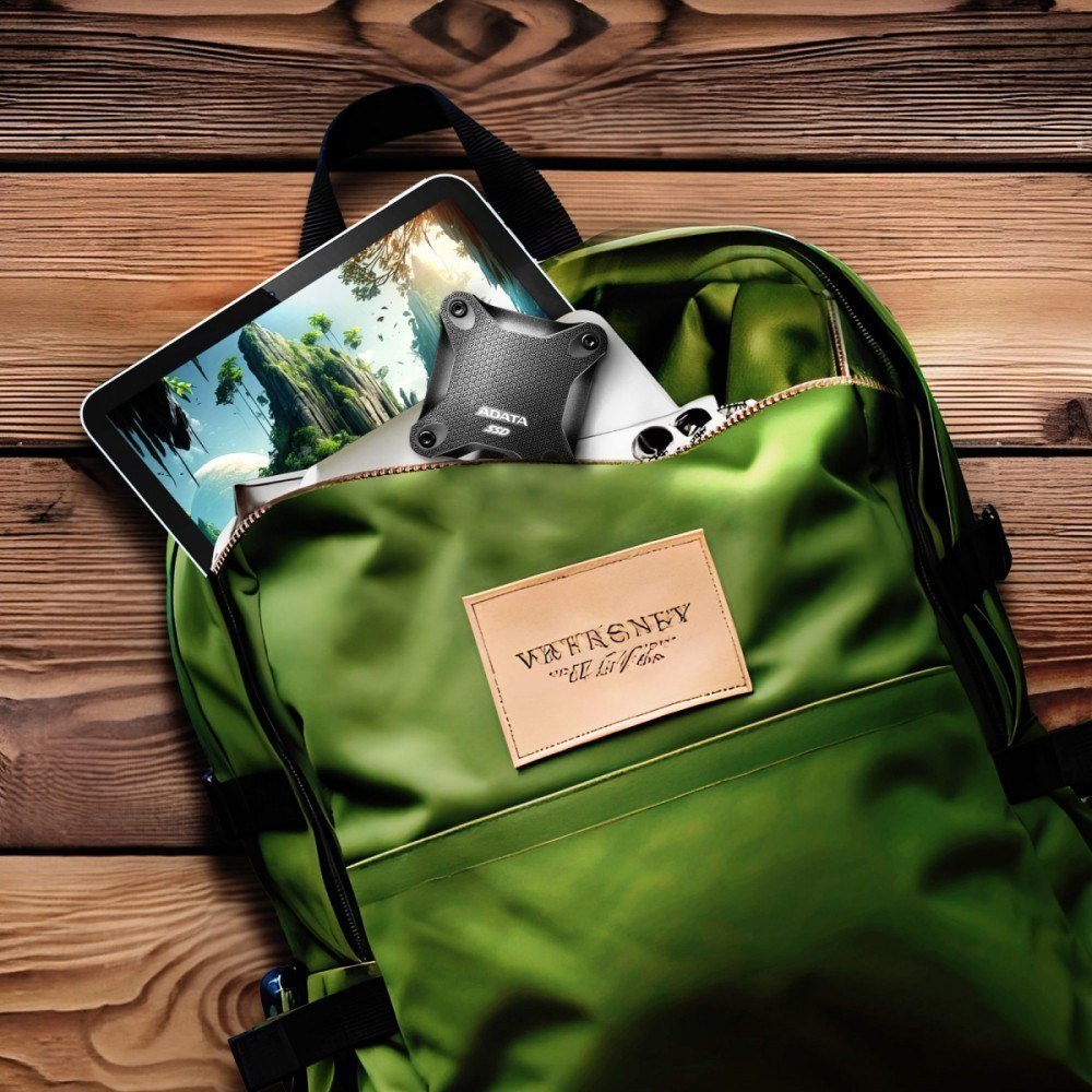 SSD i jashtëm ADATA SD620, 1TB, USB, i zi