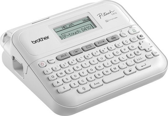 Printer etiketash Brother PT-D410, 18mm, USB, Bluetooth, i bardhë