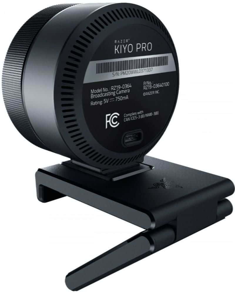 Kamerë interneti Razer Kiyo Pro, Full HD 1080p 60fps, HDR, e zezë