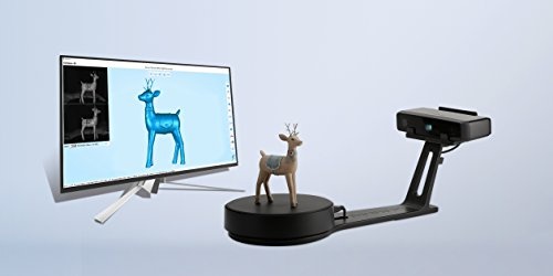 Skaner 3D desktop EinScan SE, modalitet fiks dhe automatik, saktësi 0.1 mm, i zi