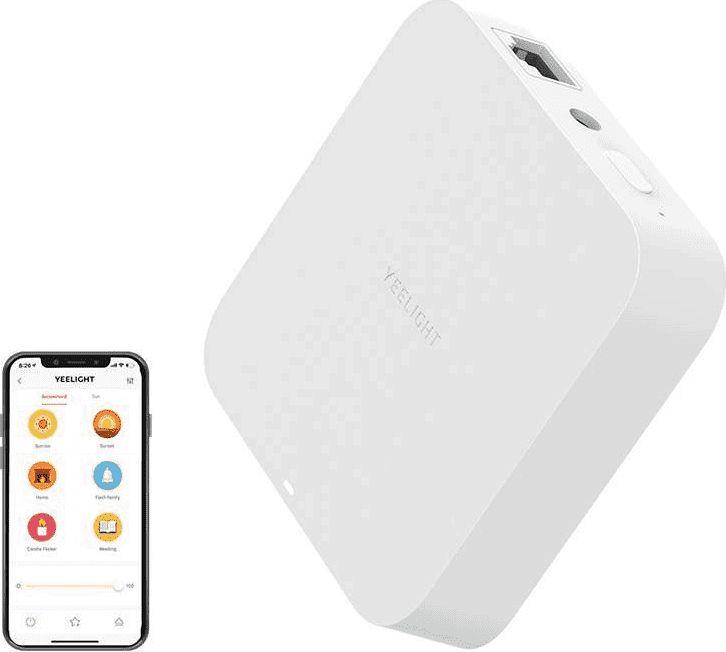 Kontrollues ndriçimi Yeelight Mesh Gateway YLWG01YL, i bardhë