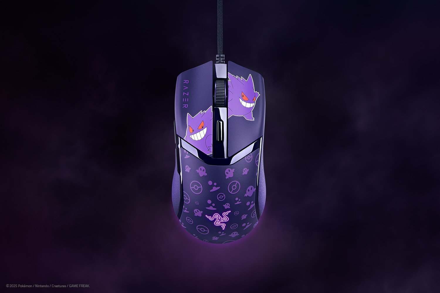 Maus lojërash Razer Cobra Gengar Edition, RGB, me kabllo, i lehtë