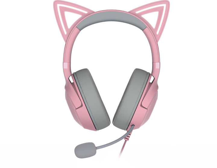 Kufje Razer Kraken Kitty V2, rozë 9