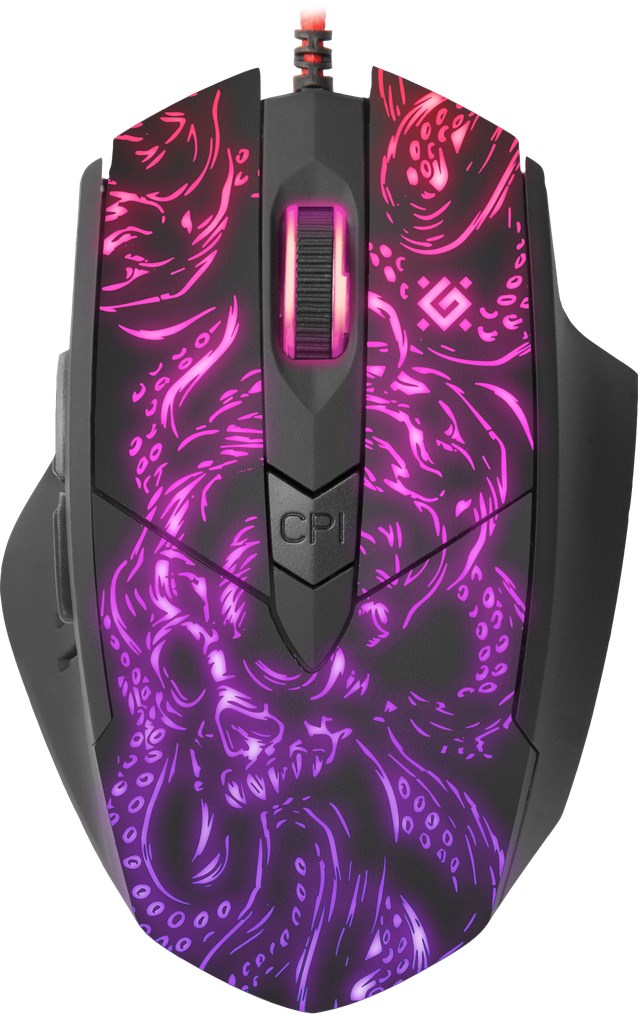 Maus gaming Defender Titan GM-650L, RGB, i zi