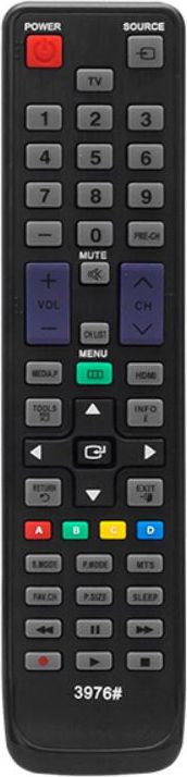 Telekomandë universale Blow RTV Version III, për televizorë Samsung, e zezë