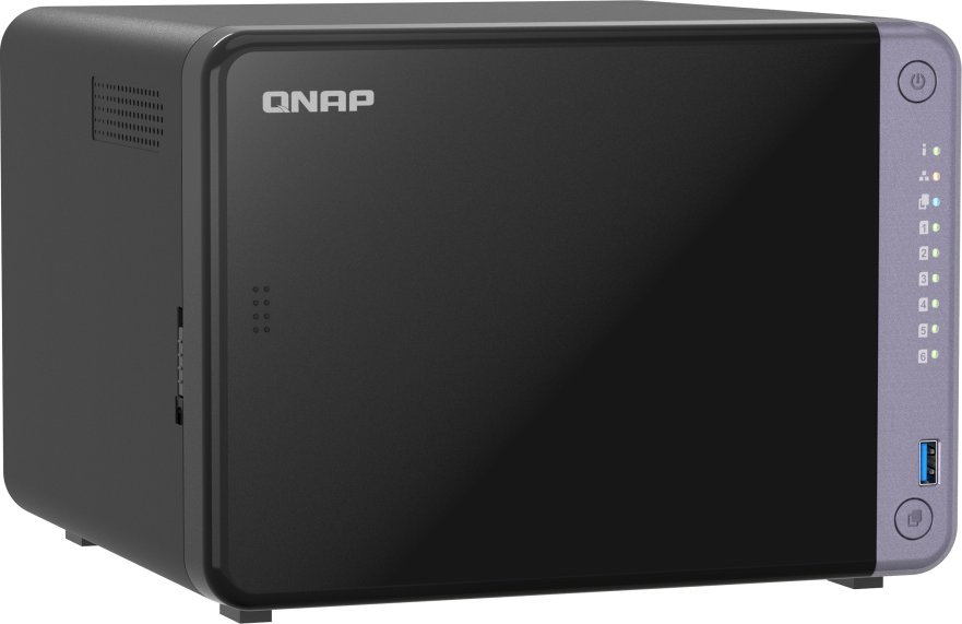 NAS server QNAP TS-632X-4G, 6 slote, 4GB RAM, gri