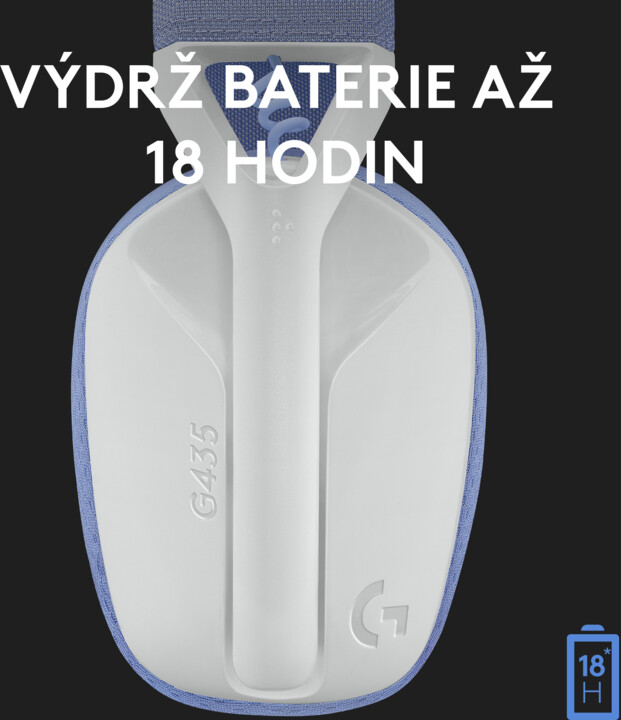 [OUTLET] Kufje Logitech G435, të bardha