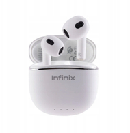 Безжични слушалки Infinix XE23 TWS, ANC, 20 часа батерија, бели