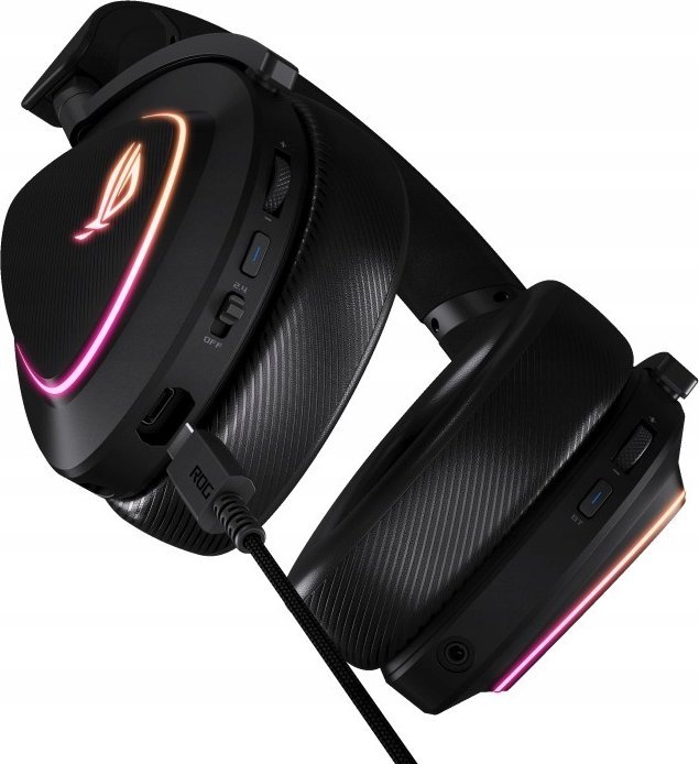 Kufje Asus ROG Delta II, të zeza