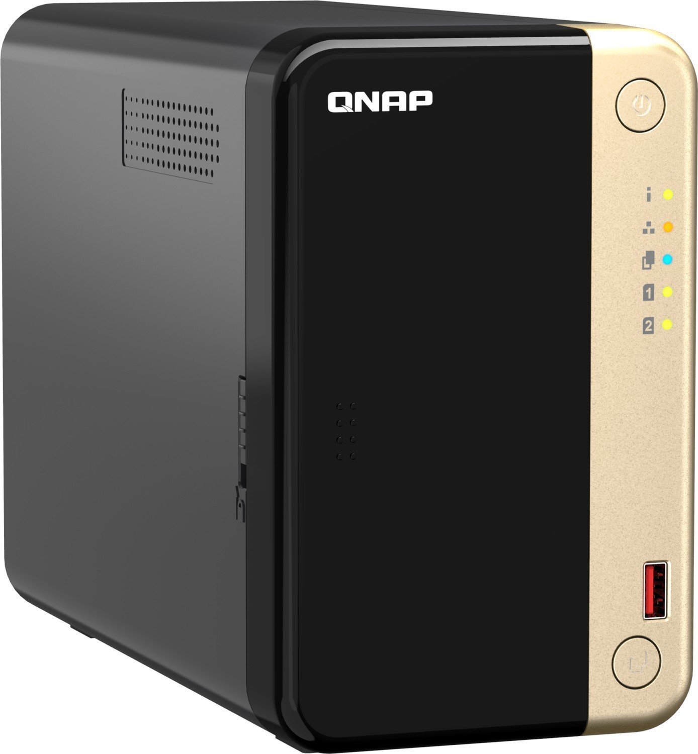 NAS server Qnap TS-264-8G, 8GB RAM, 2TB Seagate IronWolf, i bardhë