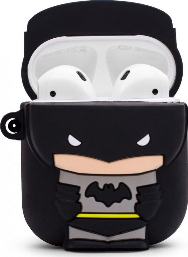 Mbrojtëse Thumbs Up PowerSquad Batman për AirPods 1/2, e zezë