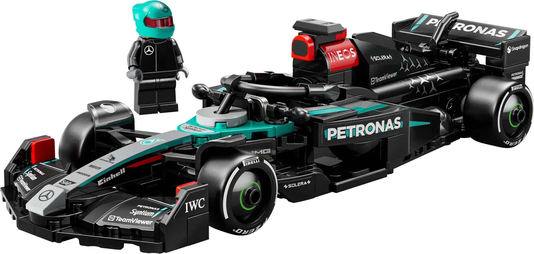 Lodër LEGO Mercedes AMG F1 Racing Car 77244, makinë garash, shumëngjyrëshe