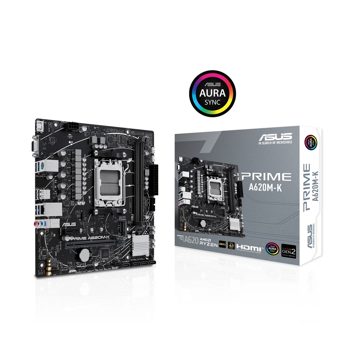 Pllakë amë ASUS PRIME A620M-K AMD A620 Socket AM5 micro ATX