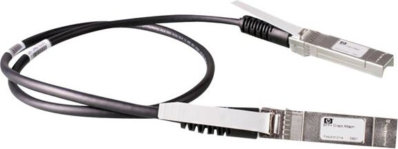 Kabllo HP SFP+/SFP+, 0.65m, e zezë