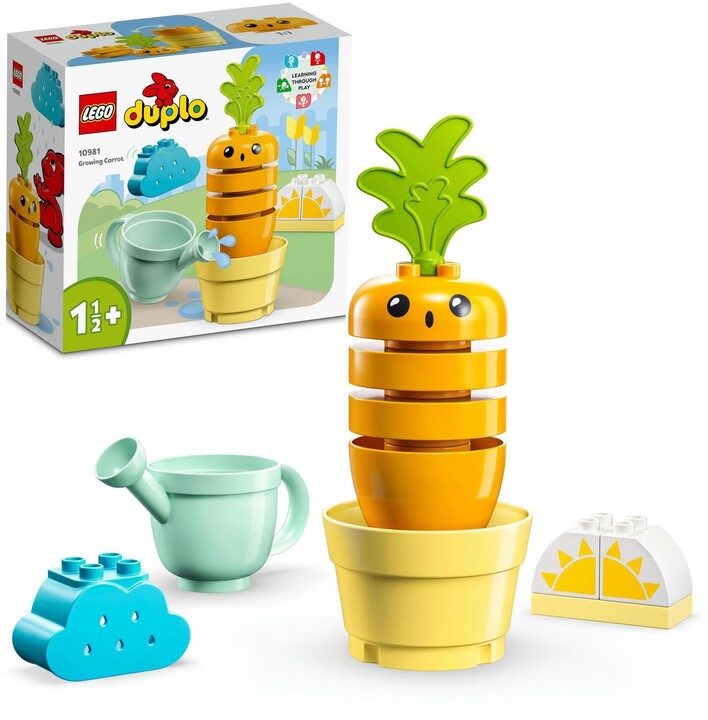 Set LEGO® DUPLO® 10981 Growing Carrots, 11 pjesë