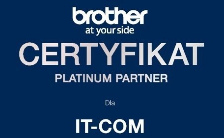 Туба за стегање Brother HSE-651E, 21mm, црн текст на жолто