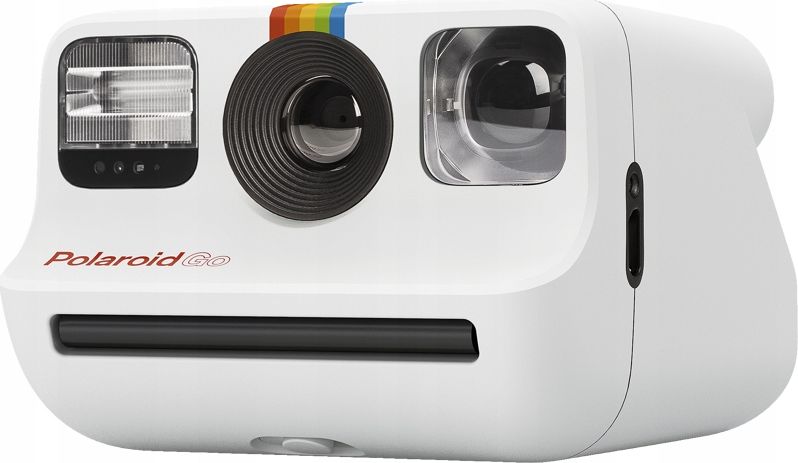 Фотоапарат Polaroid Go, инстант, бел