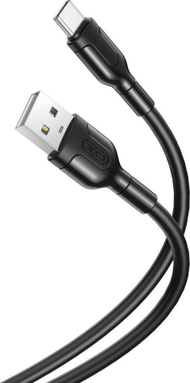 Kabllo USB C Nemo XO NB212, 1m, 2.1A, e zezë