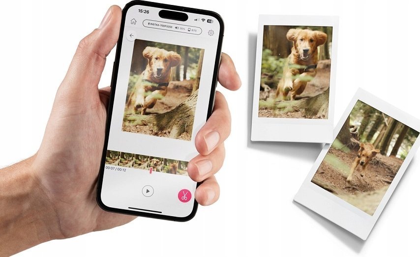 Printeri Fujifilm Instax Mini Link 3 EX D, Bluetooth, USB-C, rozë