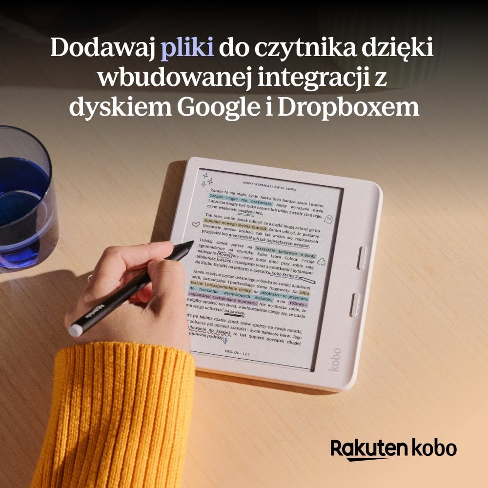 Lexues e-book Kobo Libra Color, 7", i bardhë