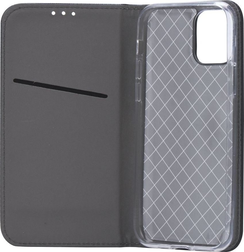 Mbulesë smart book për telefon Samsung Galaxy J4 Plus, e zezë