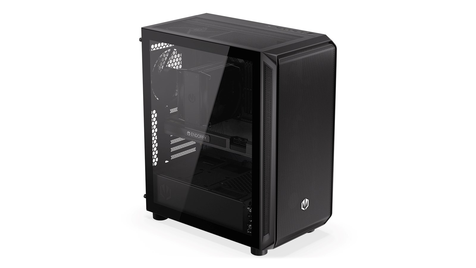 Kutia PC Endorfy Arx 500 Air EY2A010, ATX, xham i temperuar, e zezë
