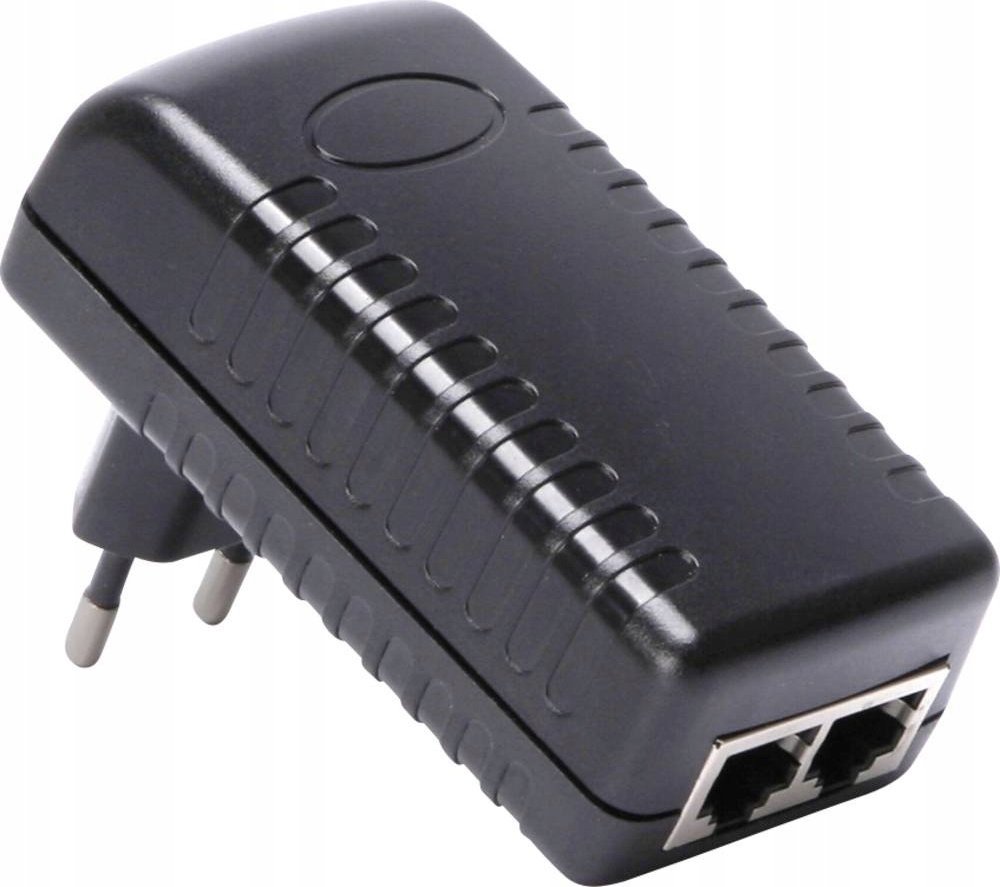 Adapter Powerline Auerswald COMFORTEL POE-1000, PoE IEEE 802.3af, 1000 Mbit/s, i bardhë