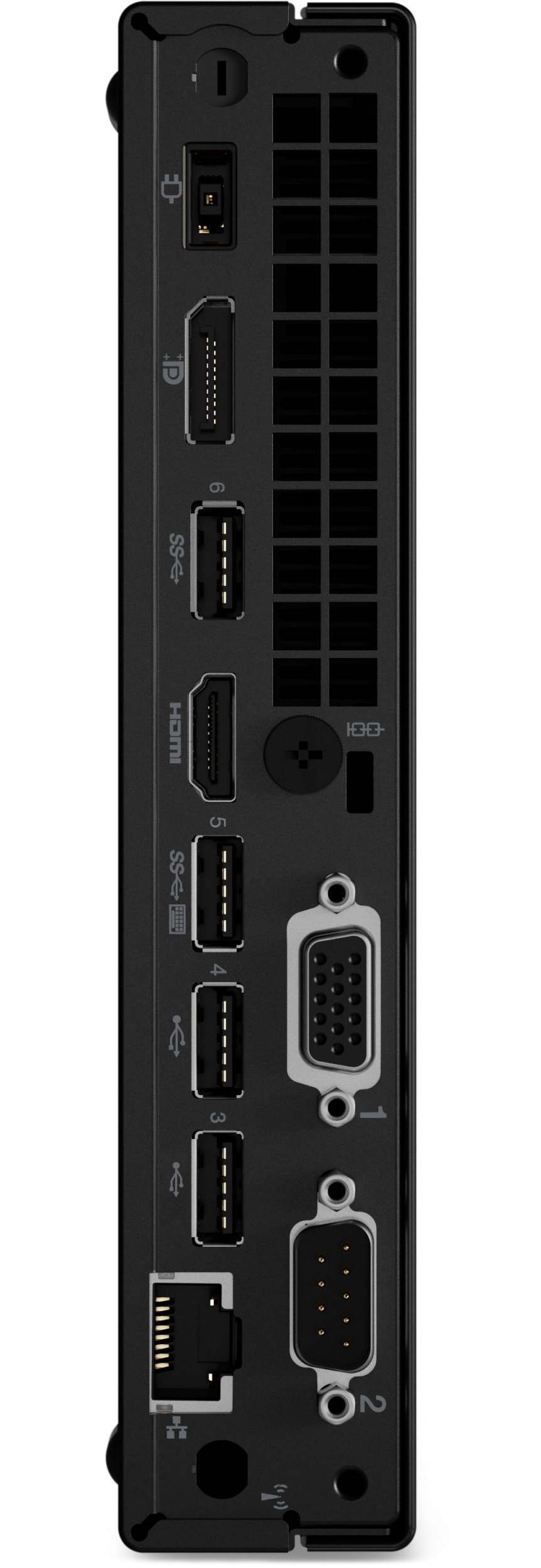 Kompjuter desktop Lenovo ThinkCentre M75q Tiny 11JN00ANGE, Ryzen 5 5600GE, 8GB RAM 256GB SSD, i zi