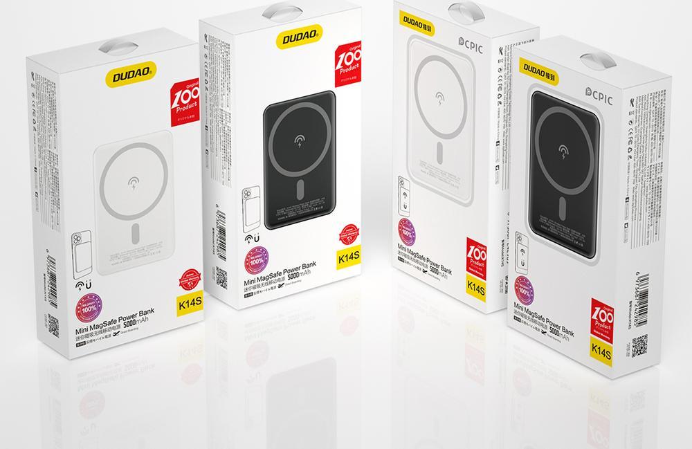 Powerbank Dudao K14S, 5000mAh, MagSafe, i zi