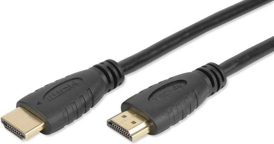 Kabllo Techly HDMI - HDMI, 1m, e zezë