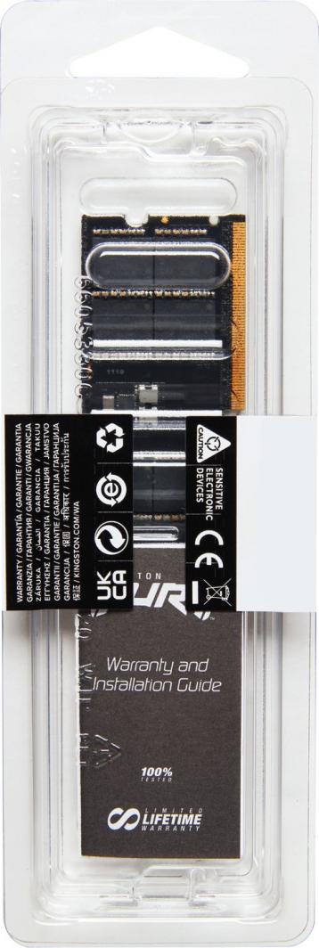 Memorie operative Kingston Fury Impact, SODIMM, DDR5, 32GB, 4800MHz, CL38