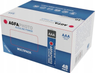 Алкални батерии AgfaPhoto Power LR03 AAA, 1.5V, пакување 48 парчиња