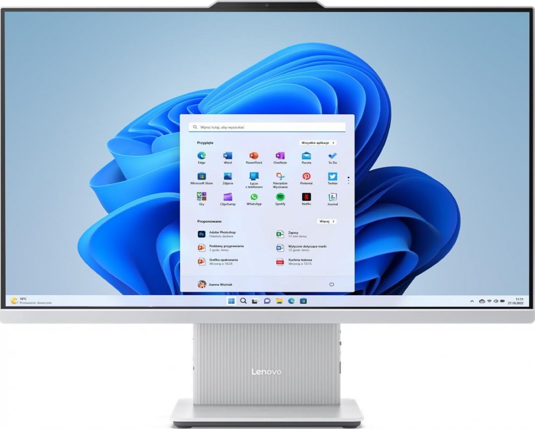 Компјутер Lenovo IdeaCentre AIO 27IRH9, 27", Intel Core i5-13420H, 16GB DDR5, 512GB SSD, Windows 11 Home, црна