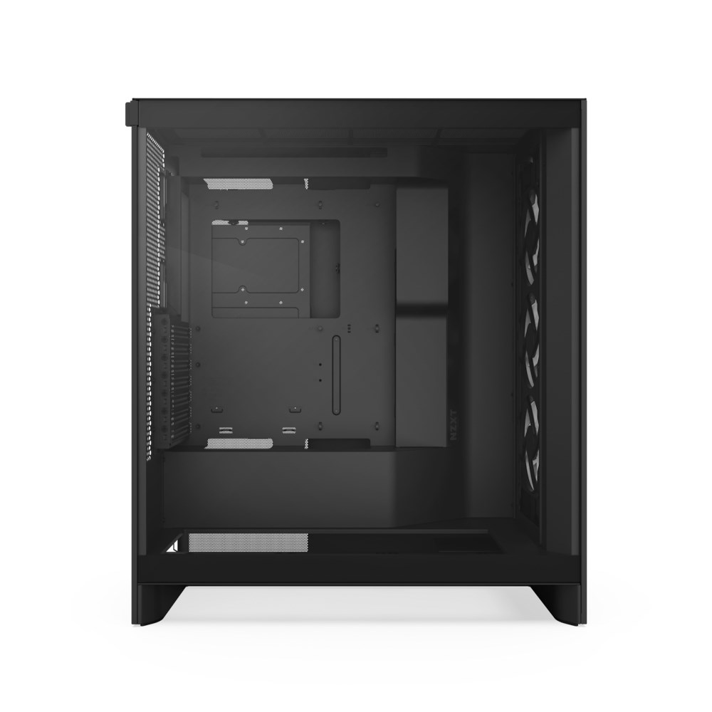 Kuti kompjuteri NZXT H7 Flow RGB 2024, mid tower, panel xhami, e zezë