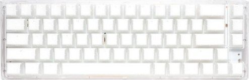 Tastierë gaming Ducky One 3 Aura White SF, RGB LED, MX Speed Silver, e bardhë transparente