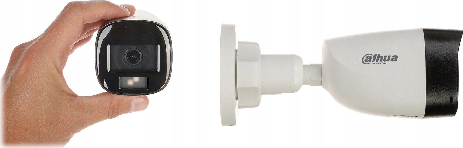 Kamerë sigurie e jashtme Dahua Eco HAC-HFW1200CL-IL-a-0280B-S6, Full HD, Dual Illuminators 20m, me mikrofon