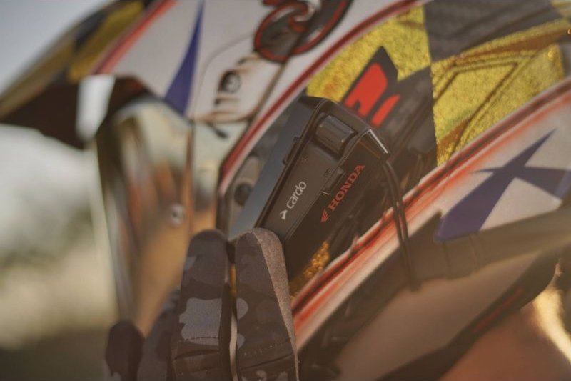 Sistem interkomi Bluetooth për motor Cardo Packtalk Edge, Dynamic Mesh, IP67, i zi