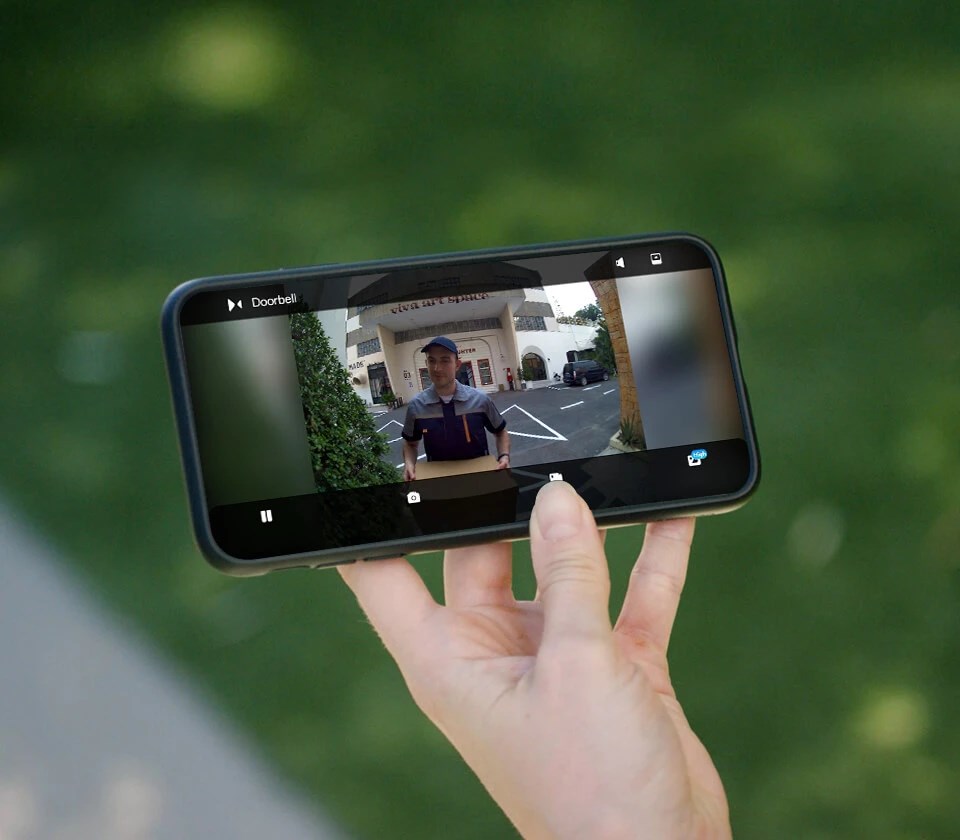 Zile dere Reolink Video Doorbell WiFi, 2K+, e zezë