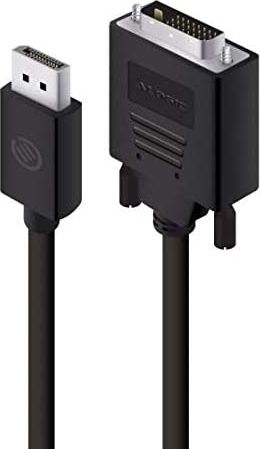 Kabllo ALOGIC DisplayPort në DVI, 1m, Full HD, i zi