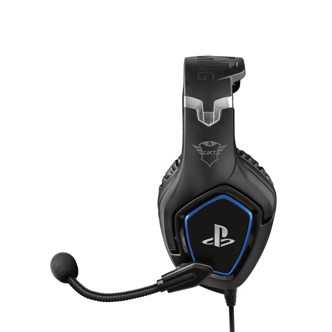 Kufje Trust GXT 488 Forze PS4, 1.2 m, me kabllo, të zeza