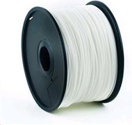 Shirit për printim Gembird ABS, 1.75mm, i bardhë