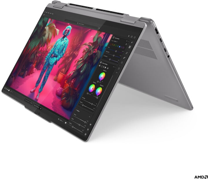[OUTLET] Laptop Lenovo Yoga 7 2-in-1 14AHP9, 14", AMD Ryzen 5 8640HS, 16GB RAM, 512GB SSD, AMD Radeon 760M Graphics, i argjendtë