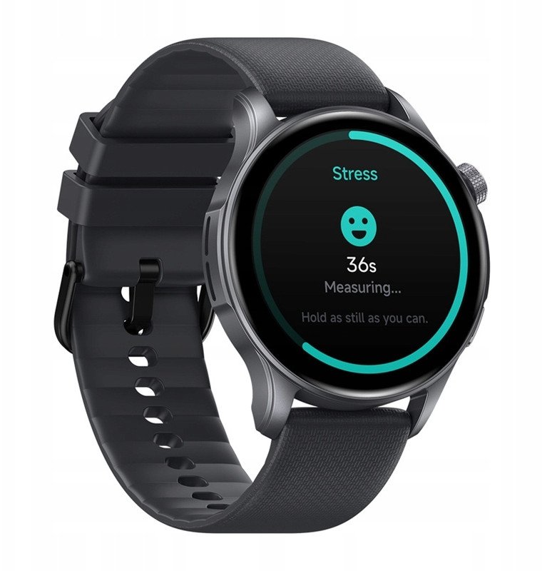 Ora inteligjente Zeblaze Btalk 3 GPS, ekran 1.43" AMOLED, thirrje telefonike, e zezë