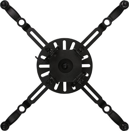 Mbajtëse projektori B-Tech BT899-FD100, tavanore me krah 100cm, micro adjustment, e zezë
