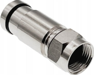 Konektor kompresioni F RGTec RG6, diametër 4.8 mm, metalik