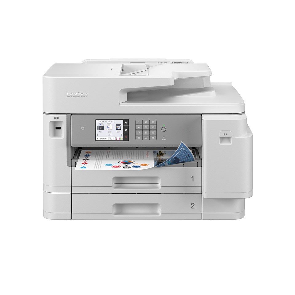 Printer multifunksional Brother MFC-J5955DW, Inkjet, i bardhë
