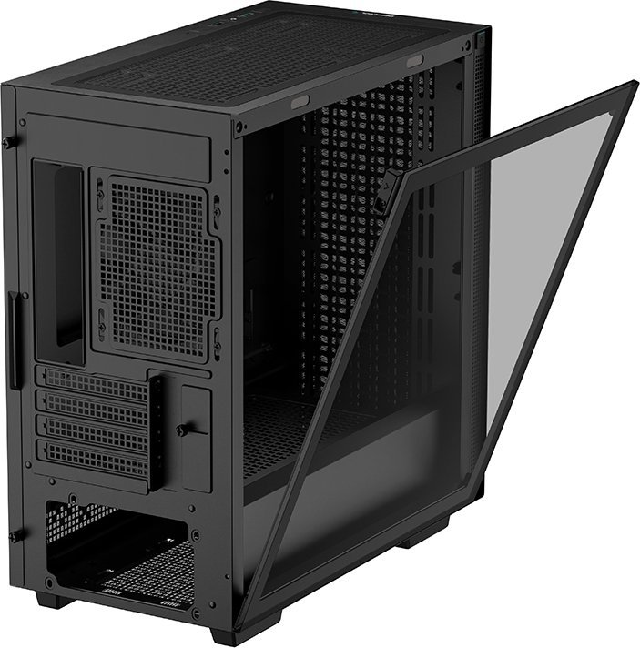 [OUTLET] Kasë Deepcool CH370, e zezë, Midi Tower