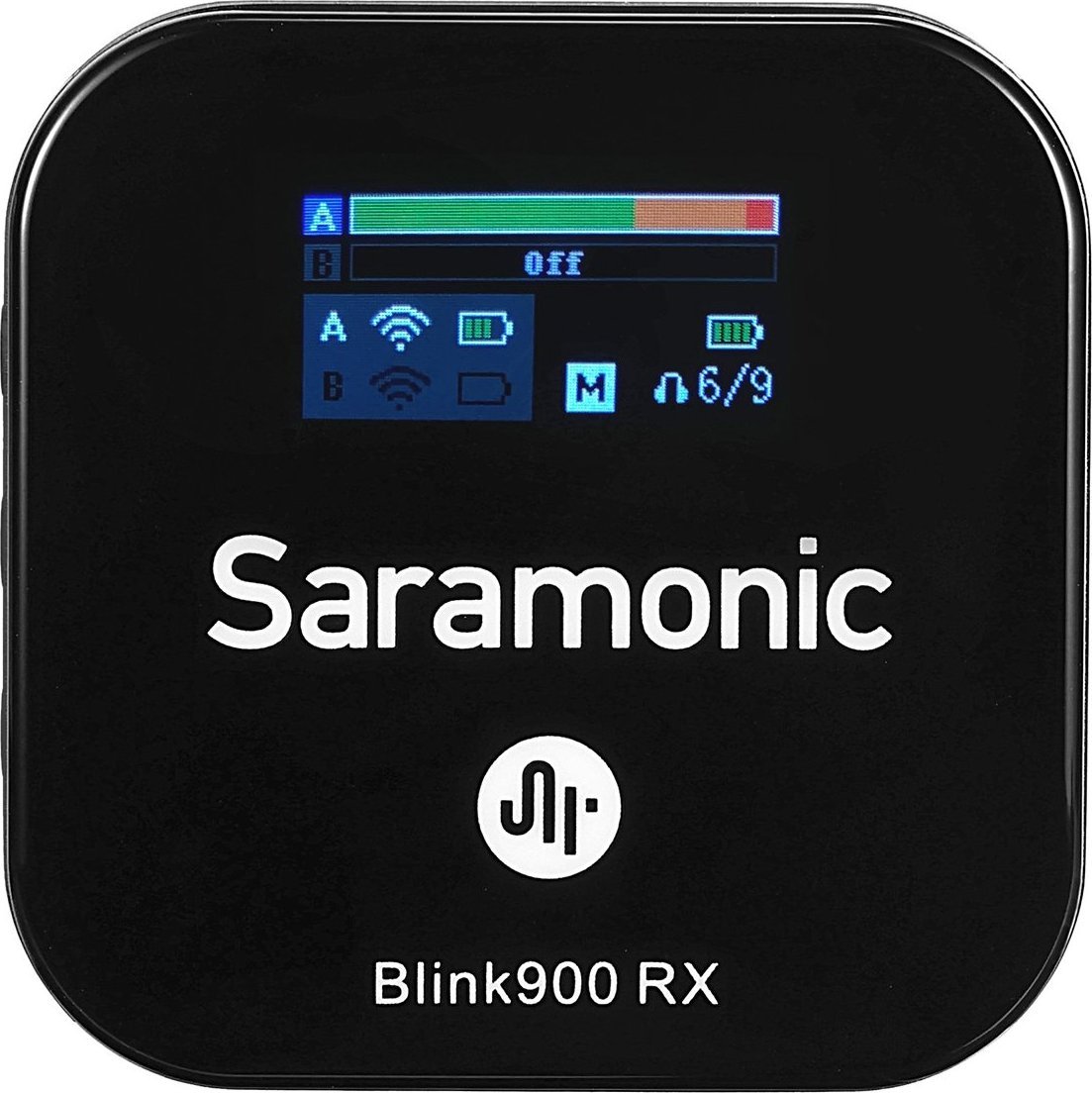 Mikrofon pa tela Saramonic Blink900 B1, sistem wireless, i zi